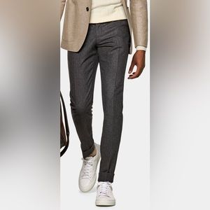 SuitSupply Soho Trousers, Mid Grey